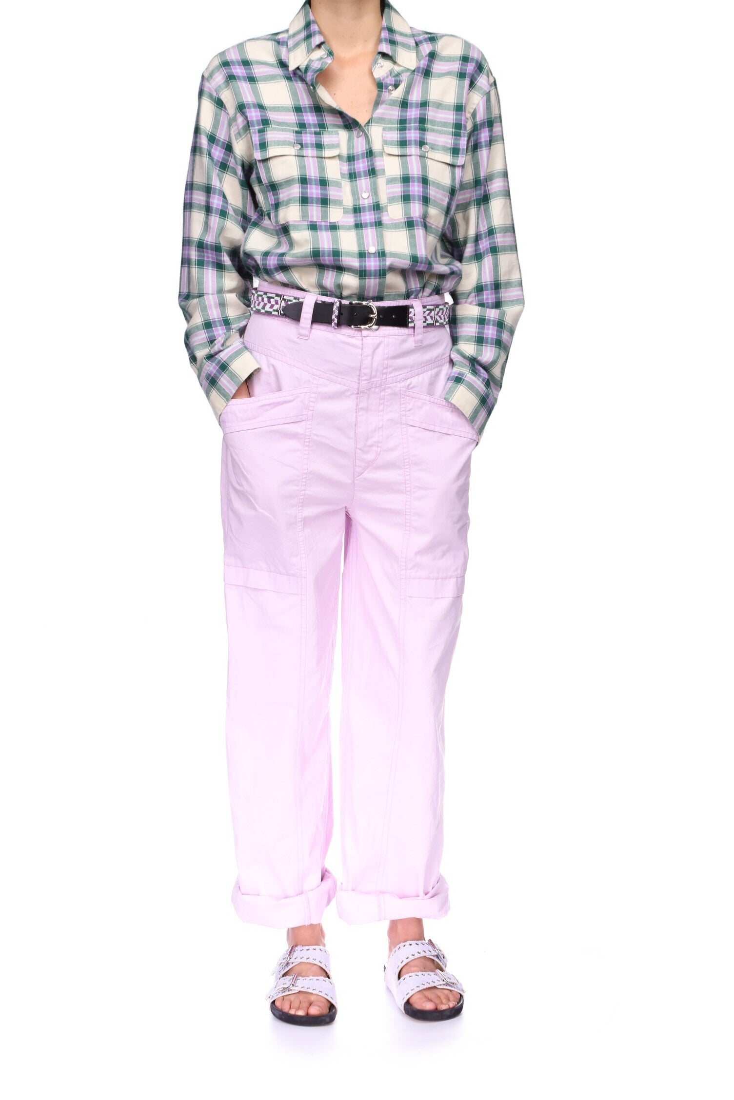 CHEMISE EN COTON MAYOLA Faume - seconde main