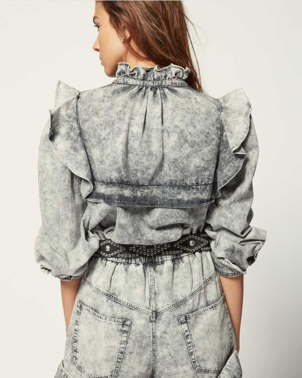 CHEMISE IDETY Faume - seconde main