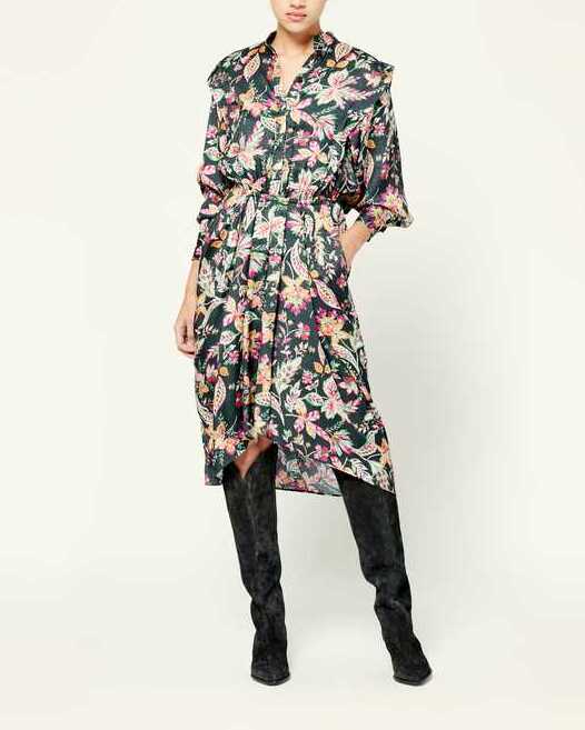 DRESS OKLEYA Faume - seconde main