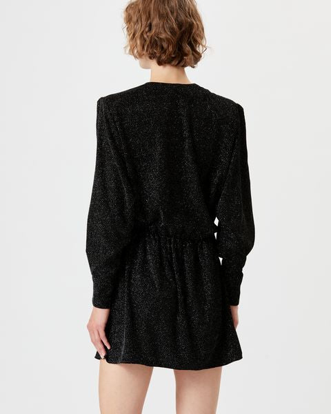 ROBE EN VELOURS ALEXANE Faume - seconde main