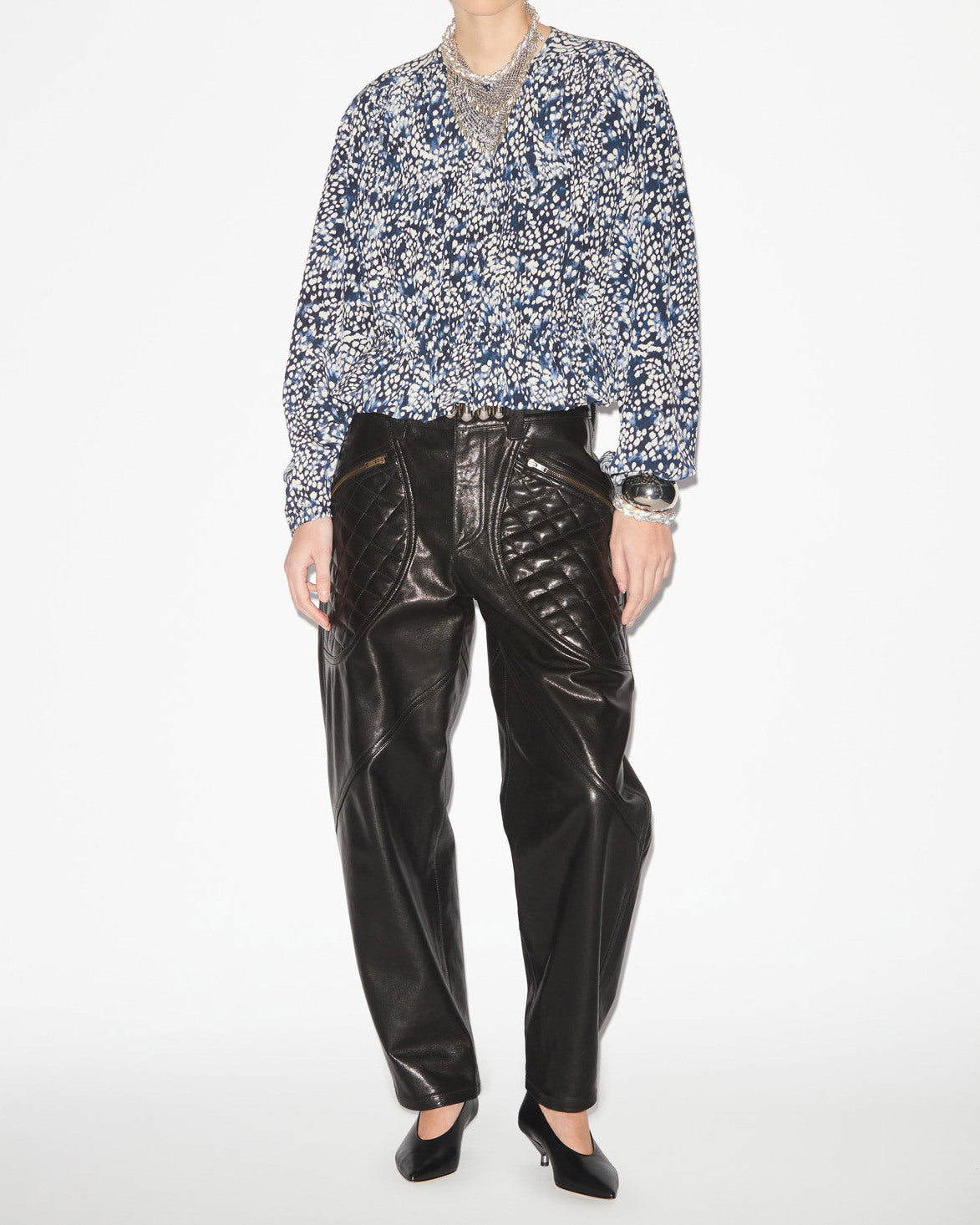 BLOUSE GELINA Faume - seconde main