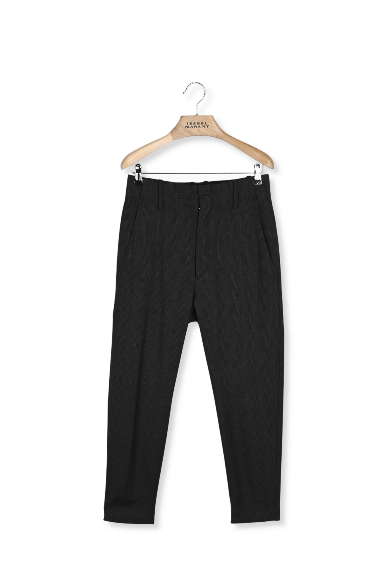 PANTALON EN LAINE VIERGE  NAOLIA Faume - seconde main