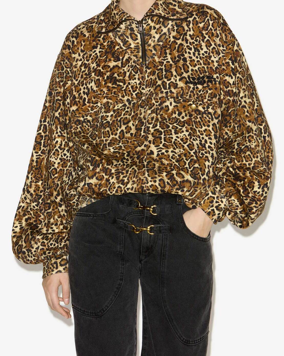 SWEATSHIRT WILDA Faume - seconde main