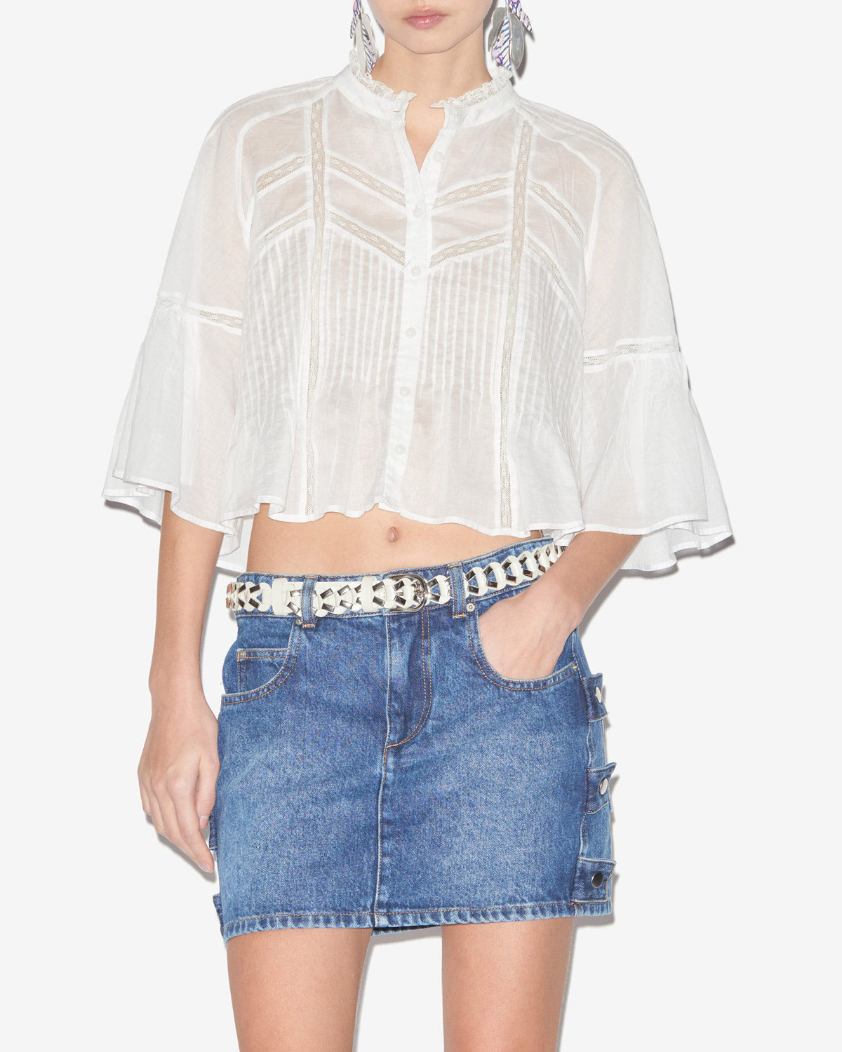 BLOUSE GRAMY Faume - seconde main