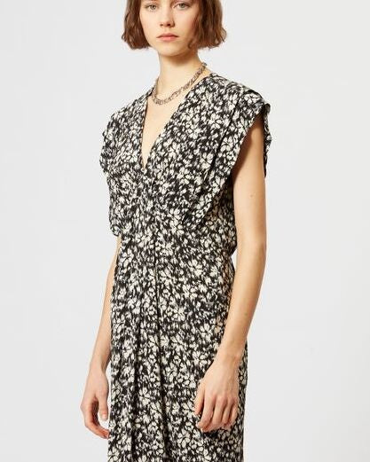 ROBE EN VISCOSE  EPOLIA Faume - seconde main
