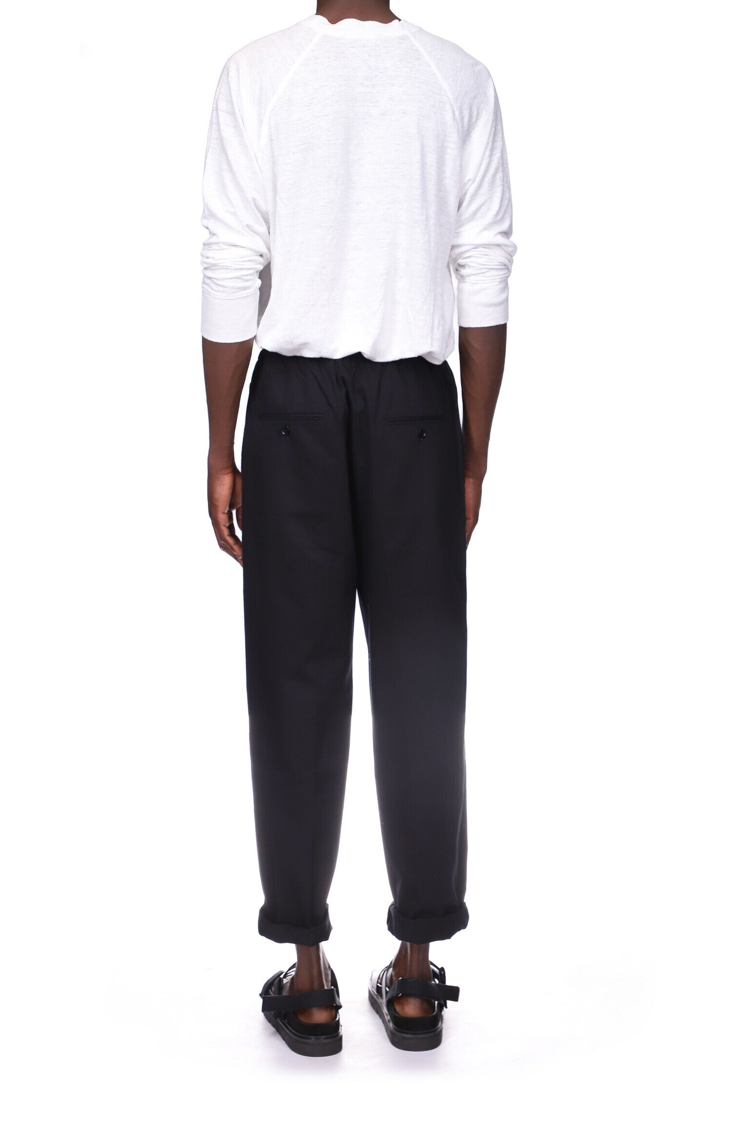 PANTALON EN COTON NAILO Faume - seconde main