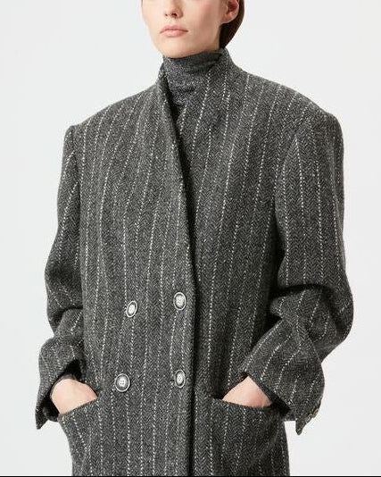 MANTEAU LILA Faume - seconde main