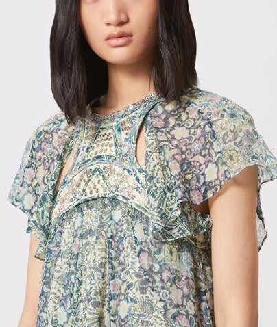 ROBE EN SOIE ODILE Faume - seconde main