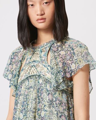 ROBE EN SOIE ODILE Faume - seconde main