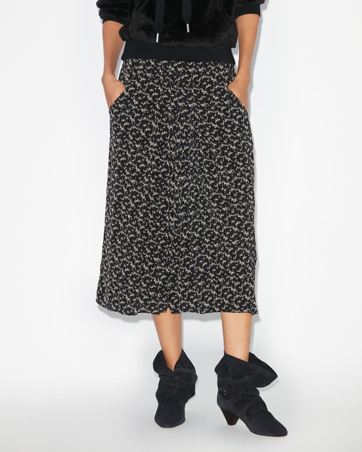 SKIRT EOLIA Faume - seconde main