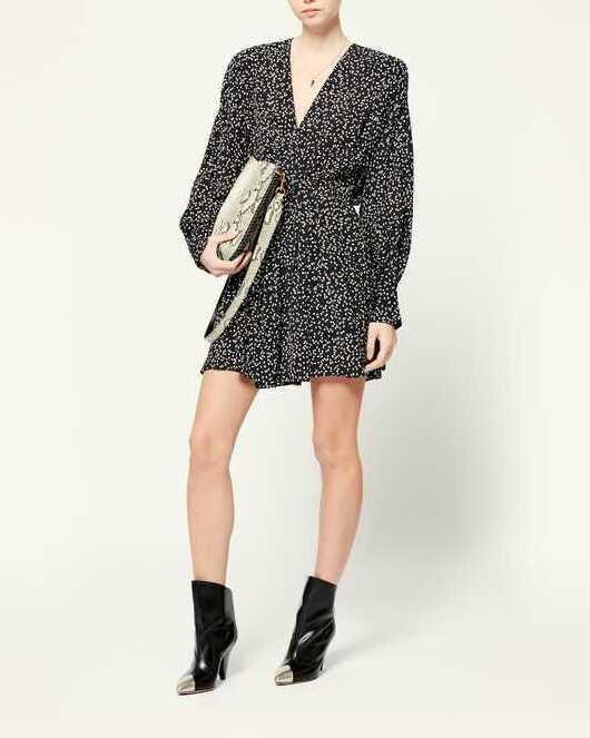 DRESS CAPUCINE Faume - seconde main