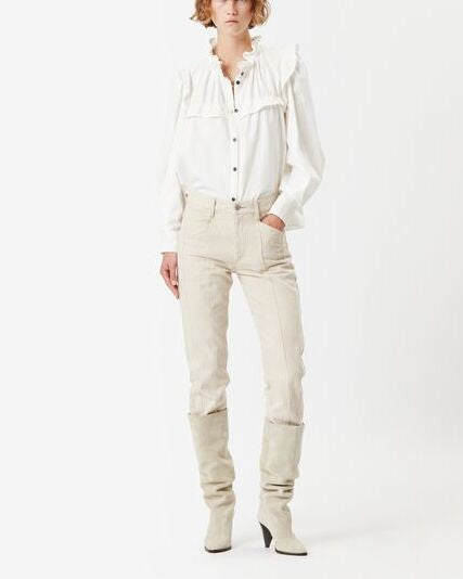CHEMISE EN CHAMBRAY IDETY Faume - seconde main