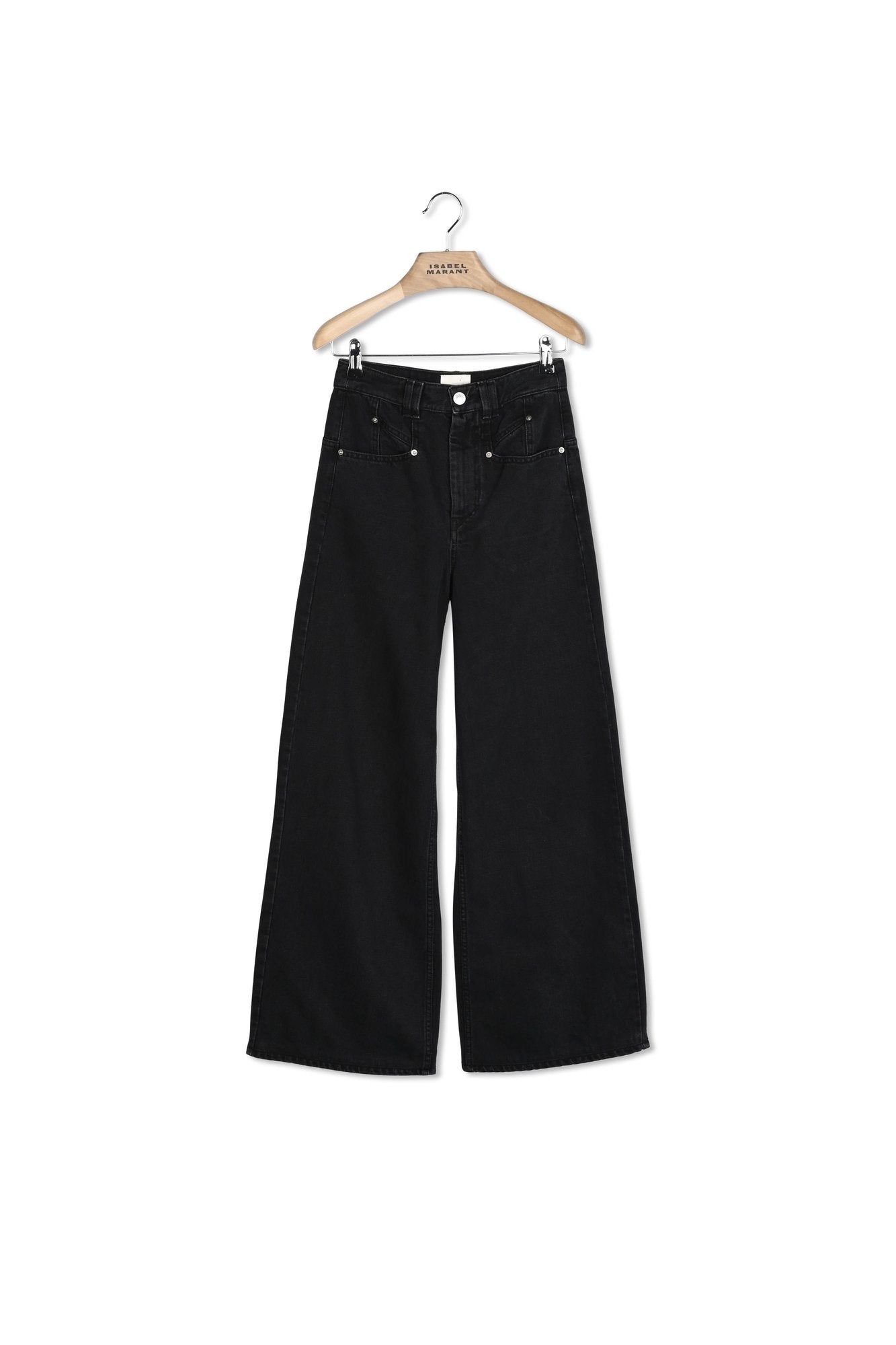 PANTALON EN COTON LEMONY Faume - seconde main