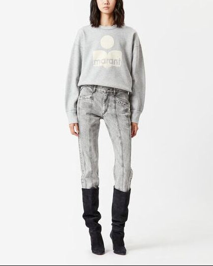 SWEATSHIRT À LOGO MOBYLI Faume - seconde main
