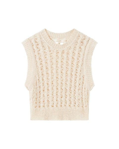 PULL EN COTON FAYE Faume - seconde main