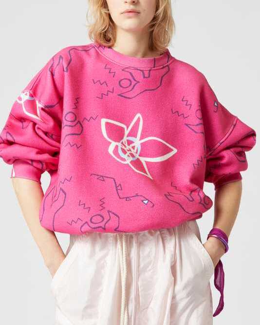 SWEATSHIRT MUZA Faume - seconde main