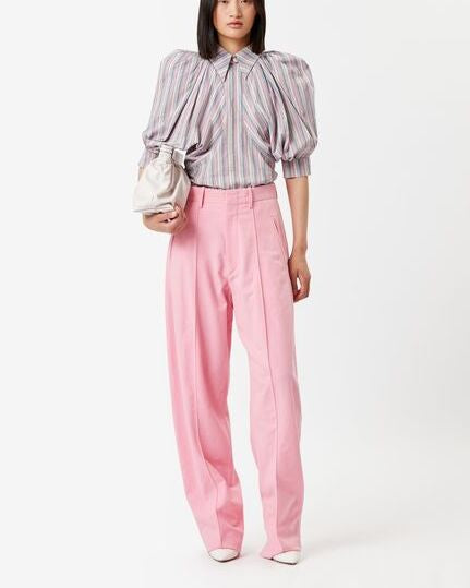 PANTALON LARGE OPIAVEA Faume - seconde main
