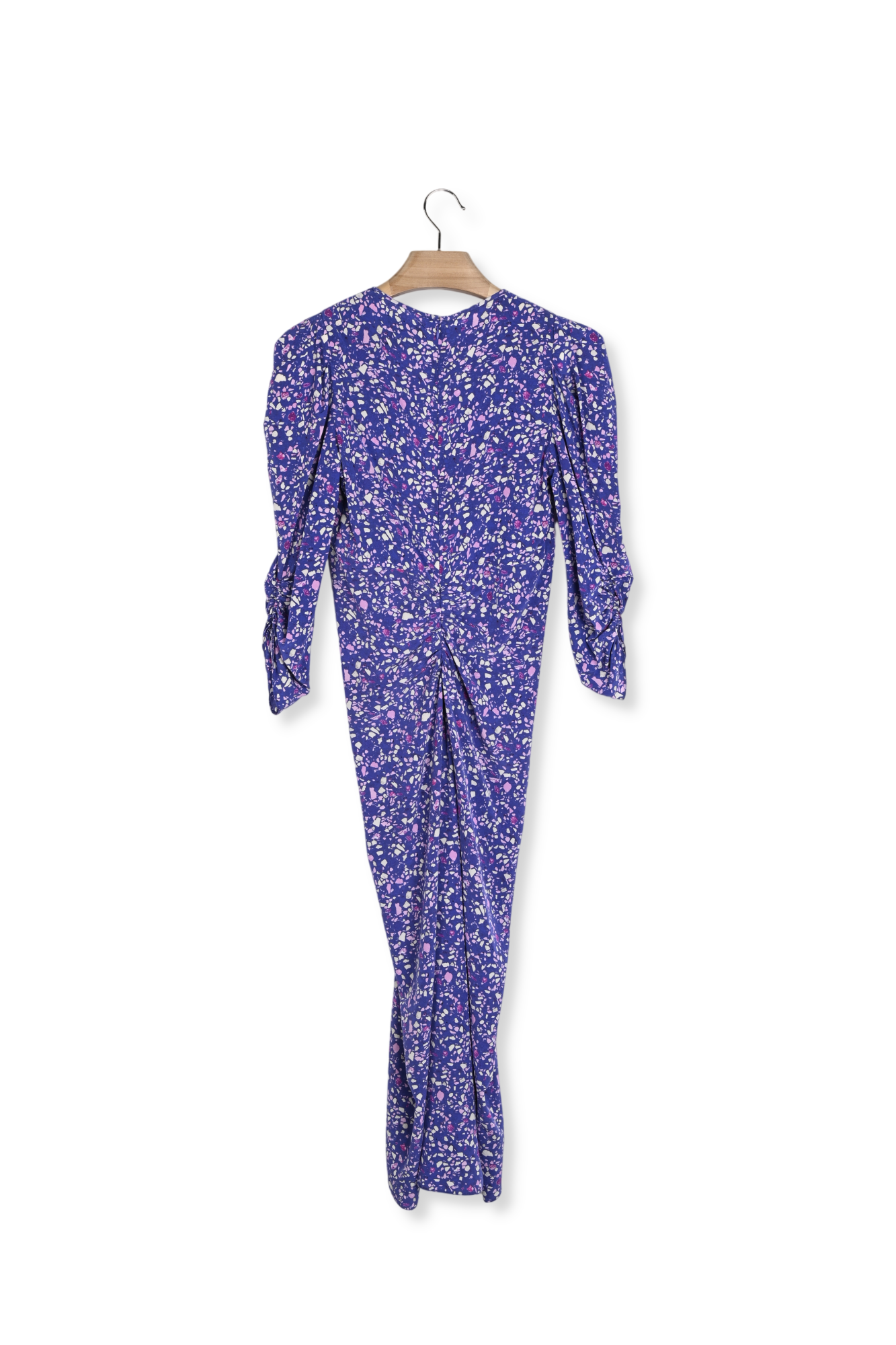 ROBE EN SOIE IMPRIMÉ ALBINI Faume - seconde main