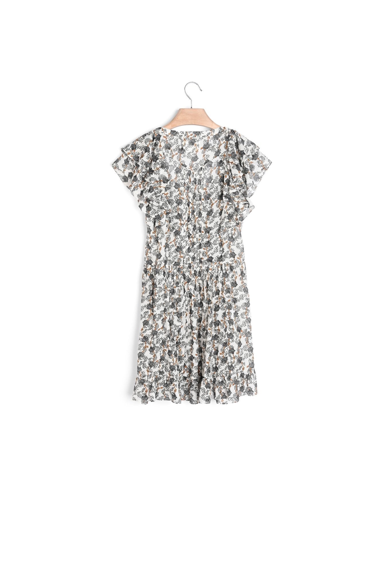 ROBE EN COTON IMPRIMÉ GODRANA Faume - seconde main