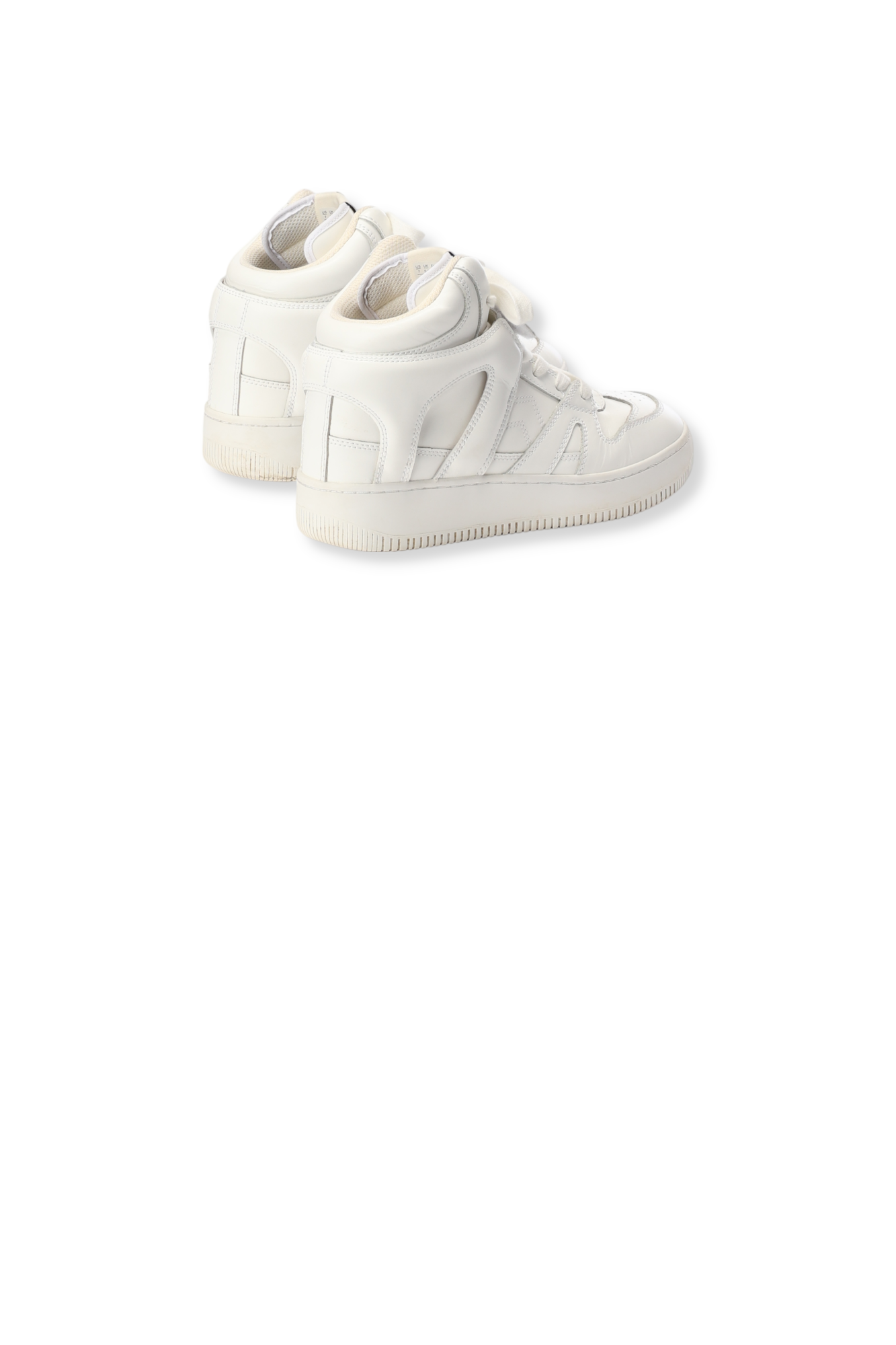 BASKETS EN CUIR ELLYN Faume - seconde main