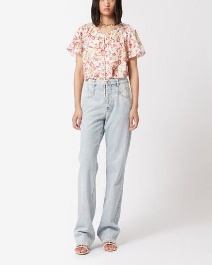 TOP PRINTED PENELOPE Faume - seconde main