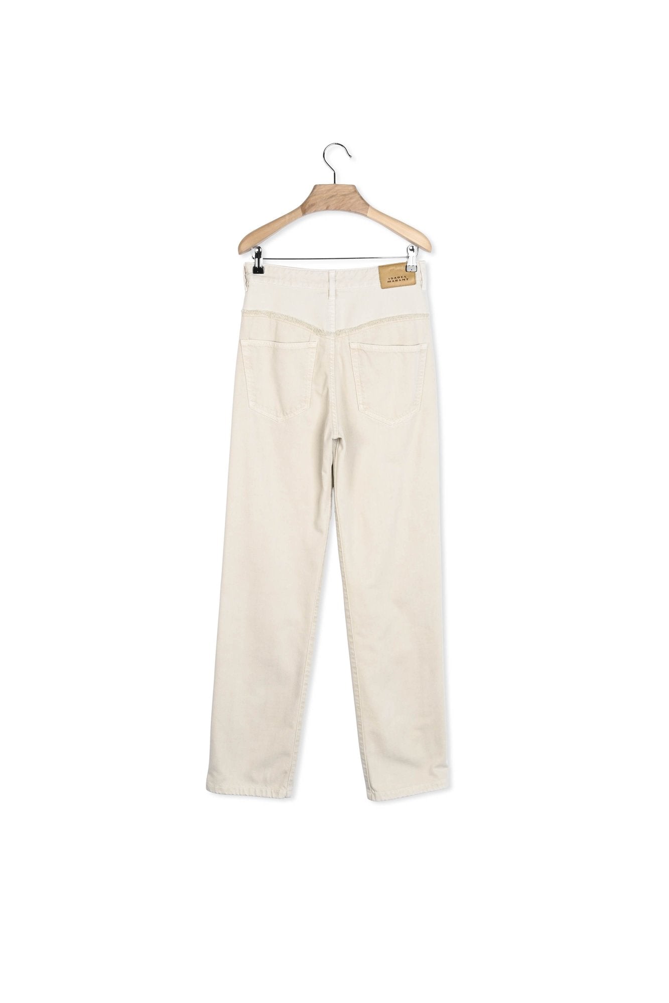 PANTALON EN COTON  NOEMIE Faume - seconde main