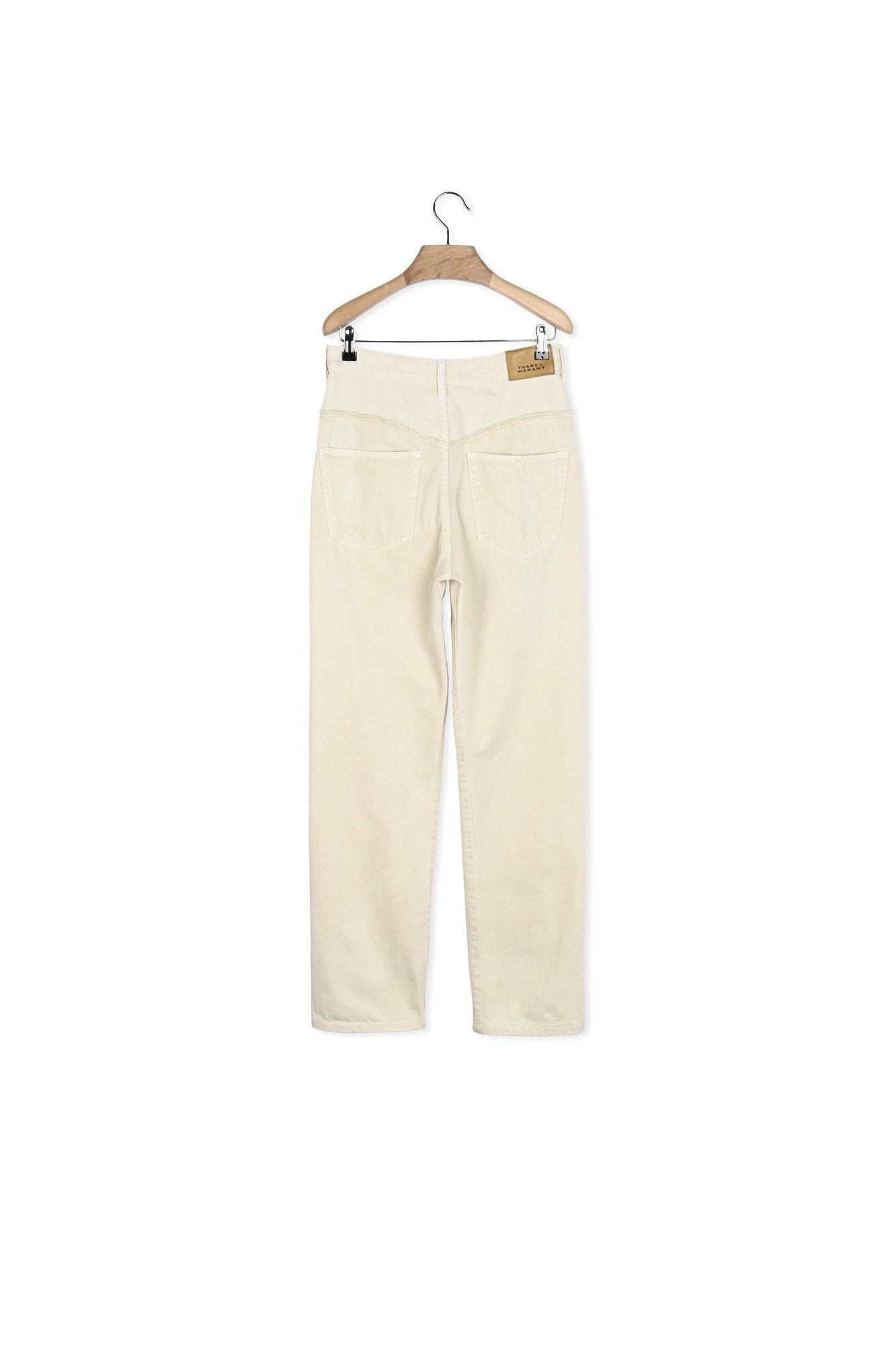 PANTALON EN COTON  NOEMIE Faume - seconde main