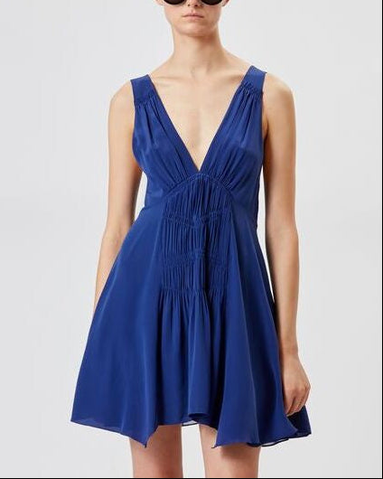 ROBE EN SOIE NALATIA Faume - seconde main