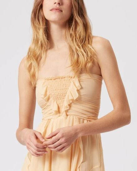 ROBE EN SOIE TIFFEN Faume - seconde main