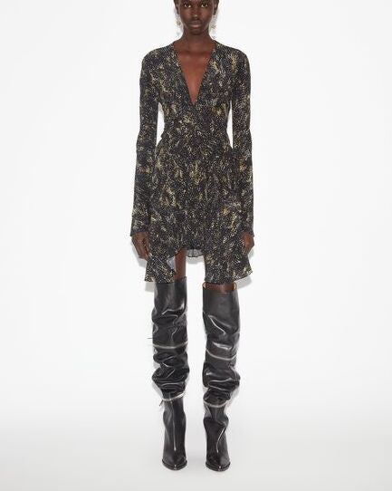 ROBE EN SOIE USMARA Faume - seconde main