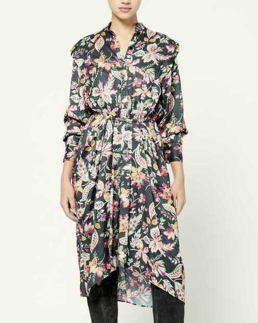 DRESS OKLEYA Faume - seconde main