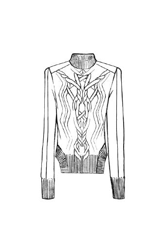 PULL ELVY Faume - seconde main