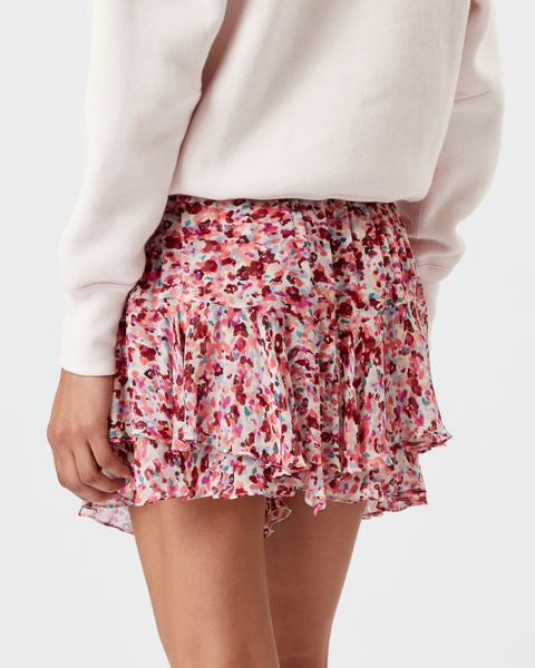 SHORT IMPRIMÉ FLEURI SORNEL Faume - seconde main