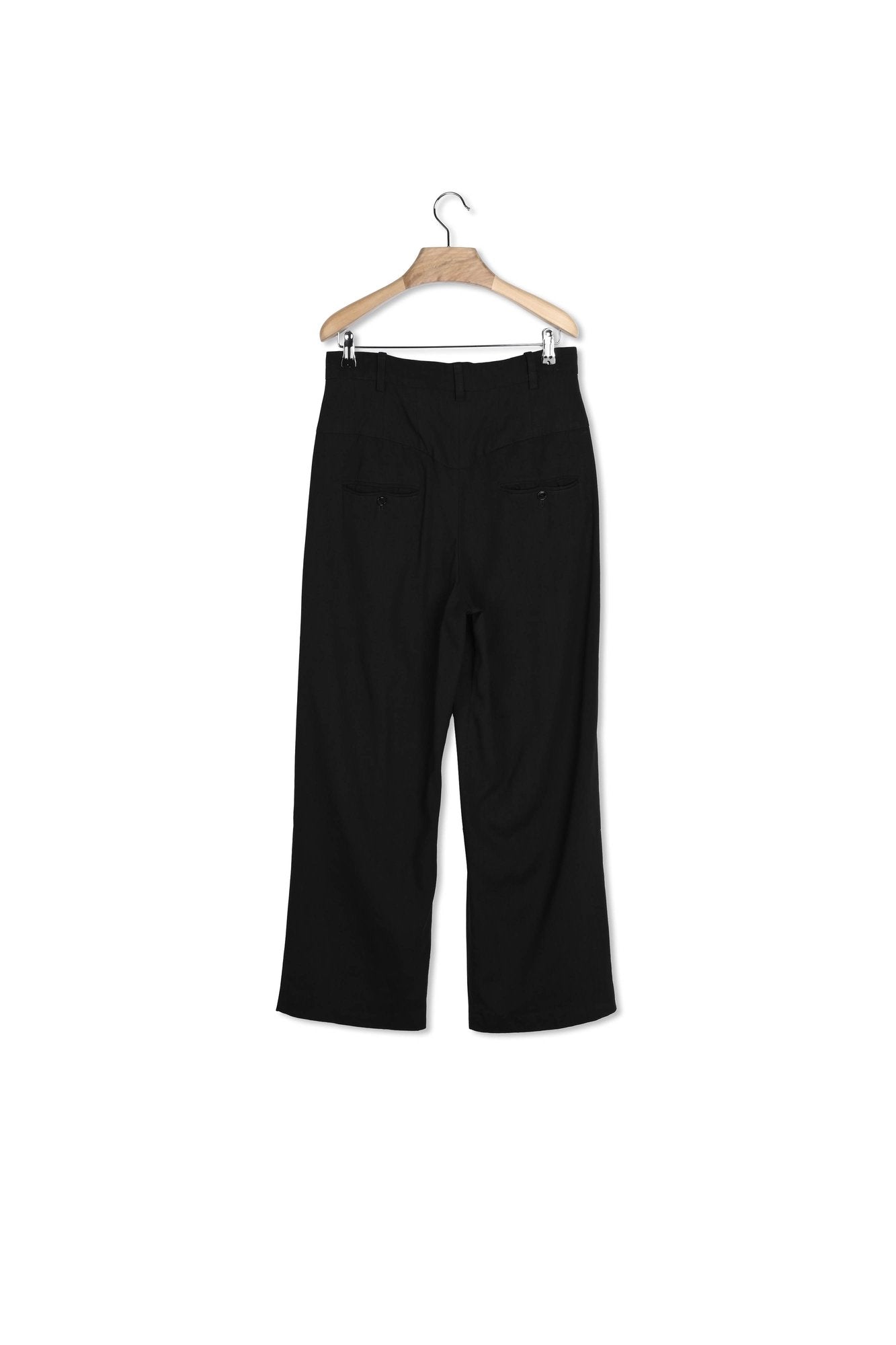 PANTALON EN CHANVRE UNI STAYA Faume - seconde main