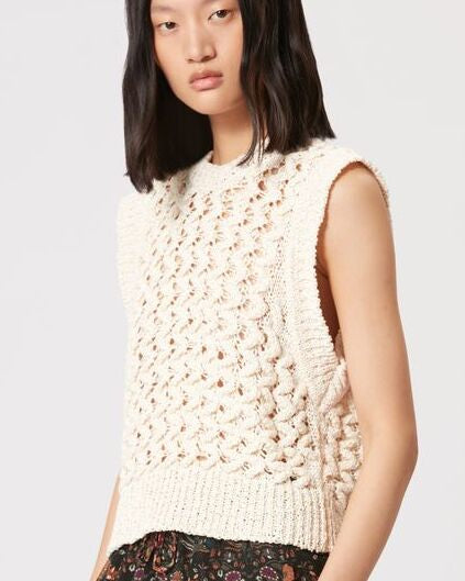 PULL EN COTON FAYE Faume - seconde main