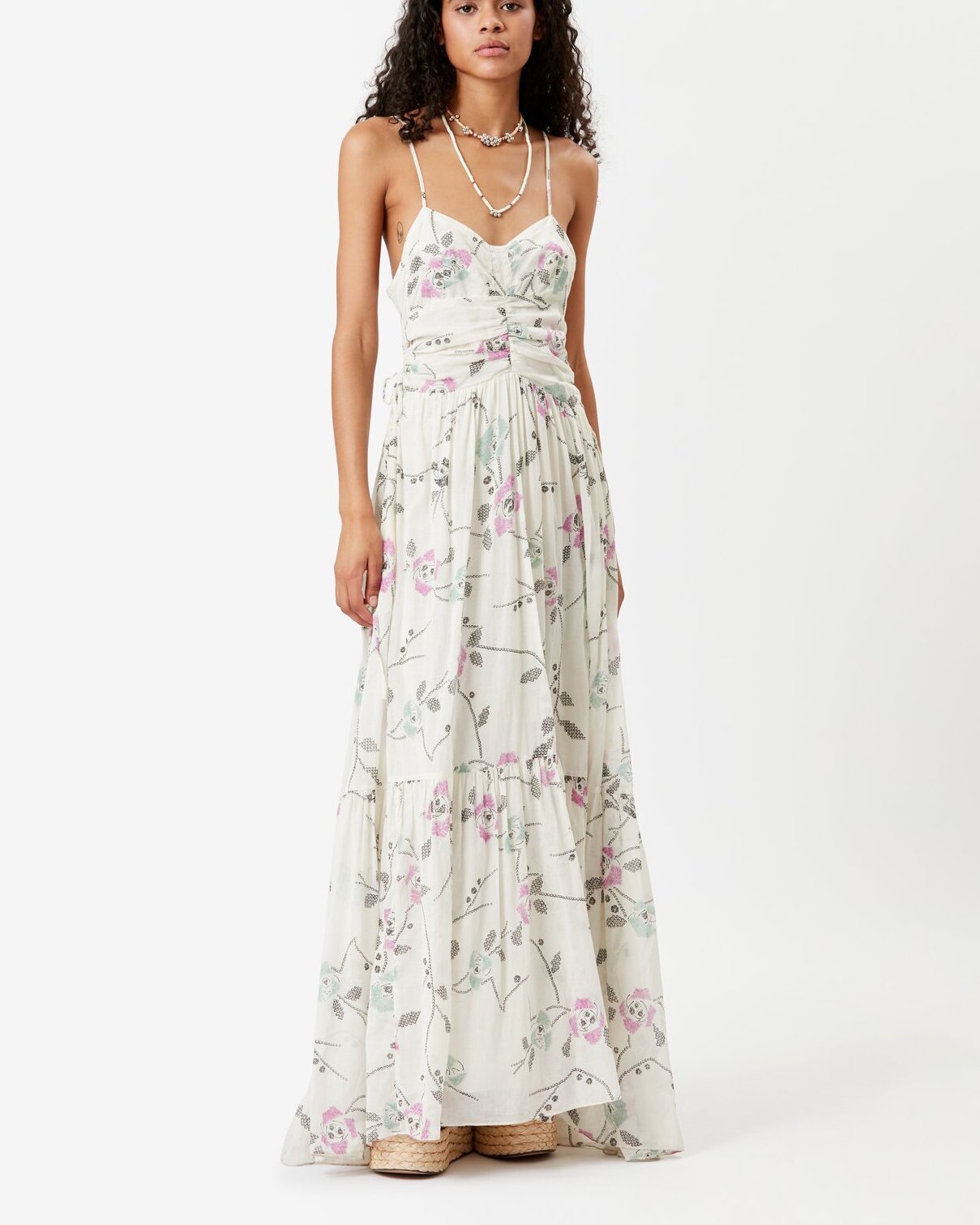 DRESS  PRINTED GIANA Faume - seconde main