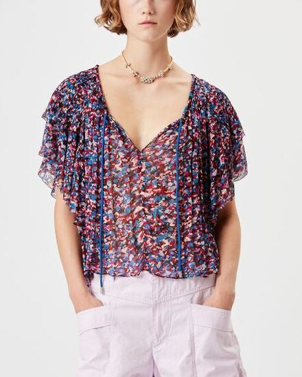 TOP PRINTED FAPANI Faume - seconde main