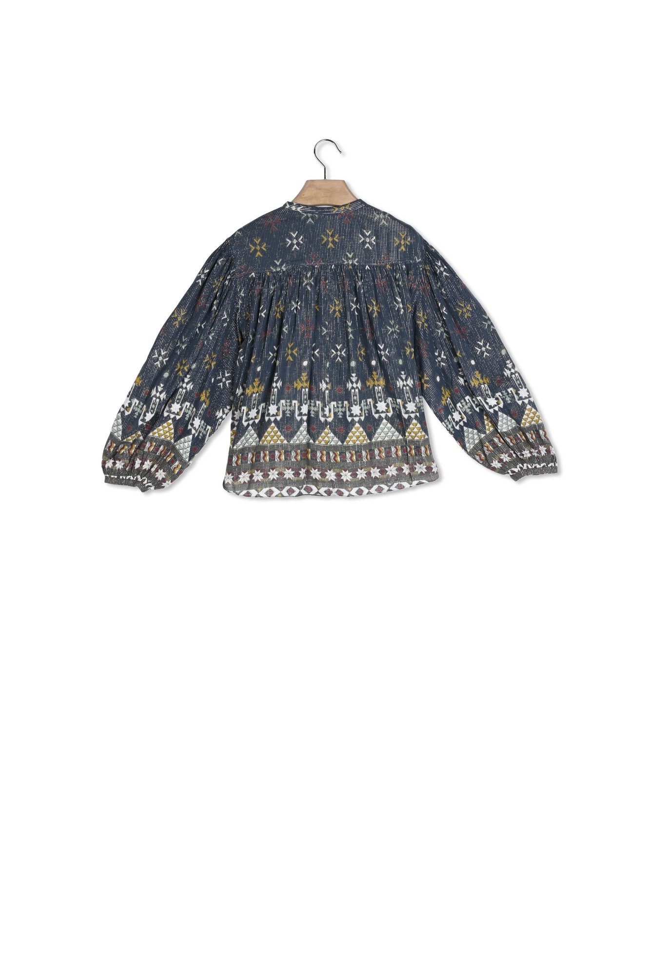 HAUT EN COTON IMPRIMÉ SALIKA Faume - seconde main