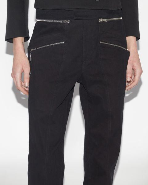 PANTALON EN COTON  IZIS Faume - seconde main