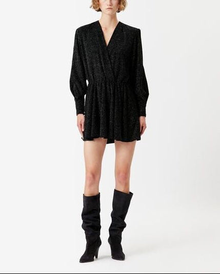 ROBE EN VELOURS ALEXANE Faume - seconde main