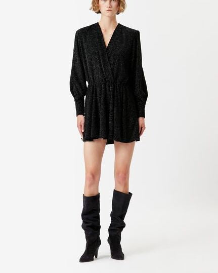 ROBE EN VELOURS ALEXANE Faume - seconde main