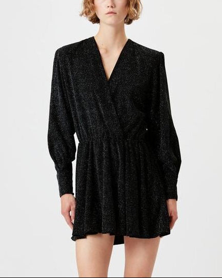 ROBE EN VELOURS ALEXANE Faume - seconde main