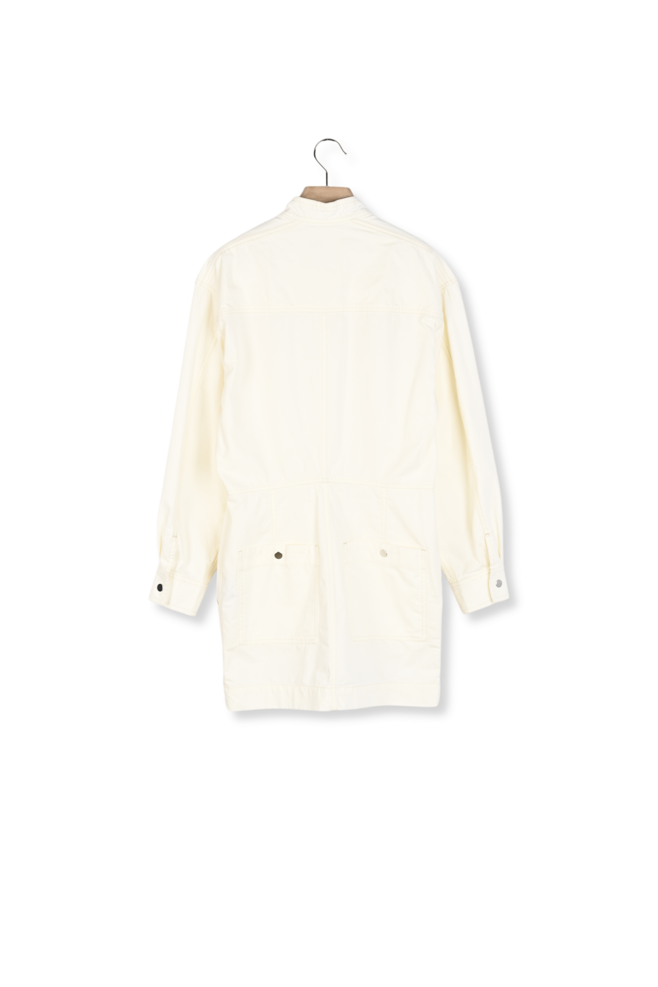 ROBE EN COTON UNI KELANY Faume - seconde main