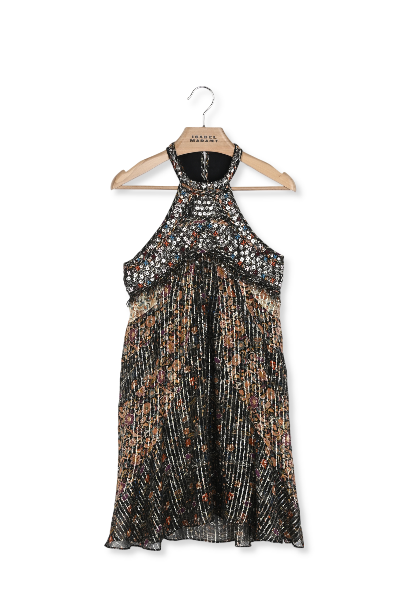 ROBE EN SOIE ORFRA Faume - seconde main