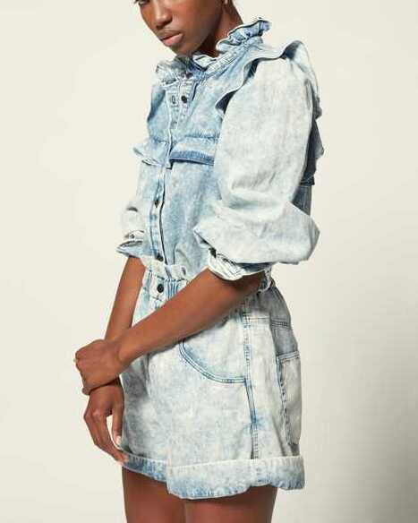 CHEMISE IDETY Faume - seconde main