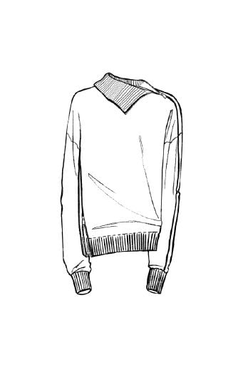 PULL EN VISCOSE  GAELO Faume - seconde main