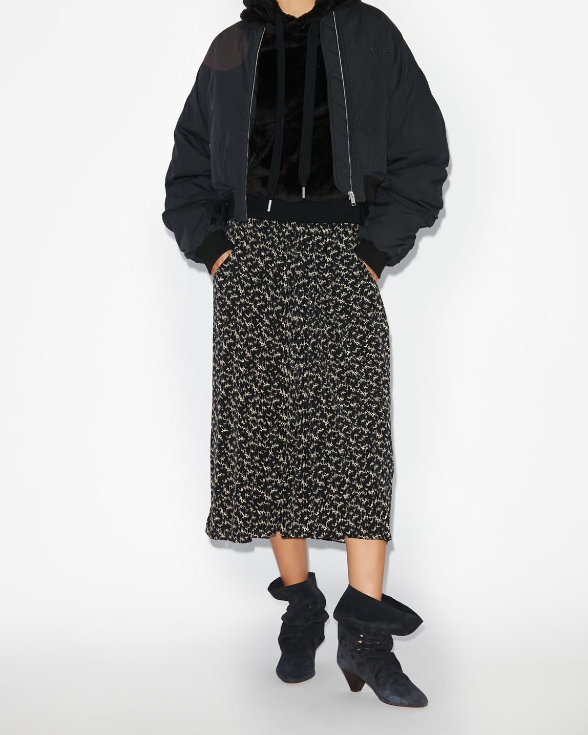 SKIRT EOLIA Faume - seconde main