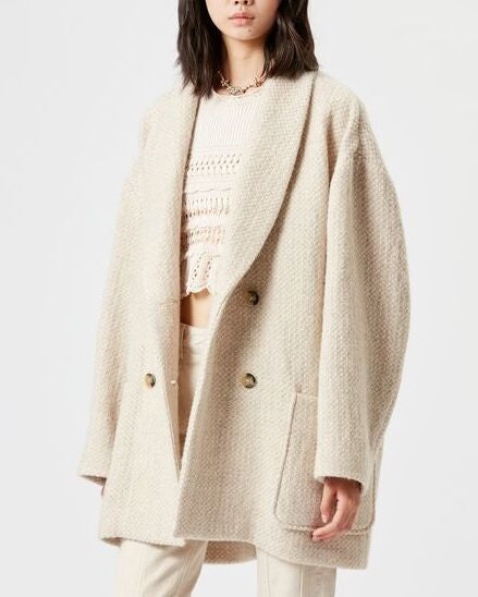 MANTEAU EN LAINE JOANINA Faume - seconde main