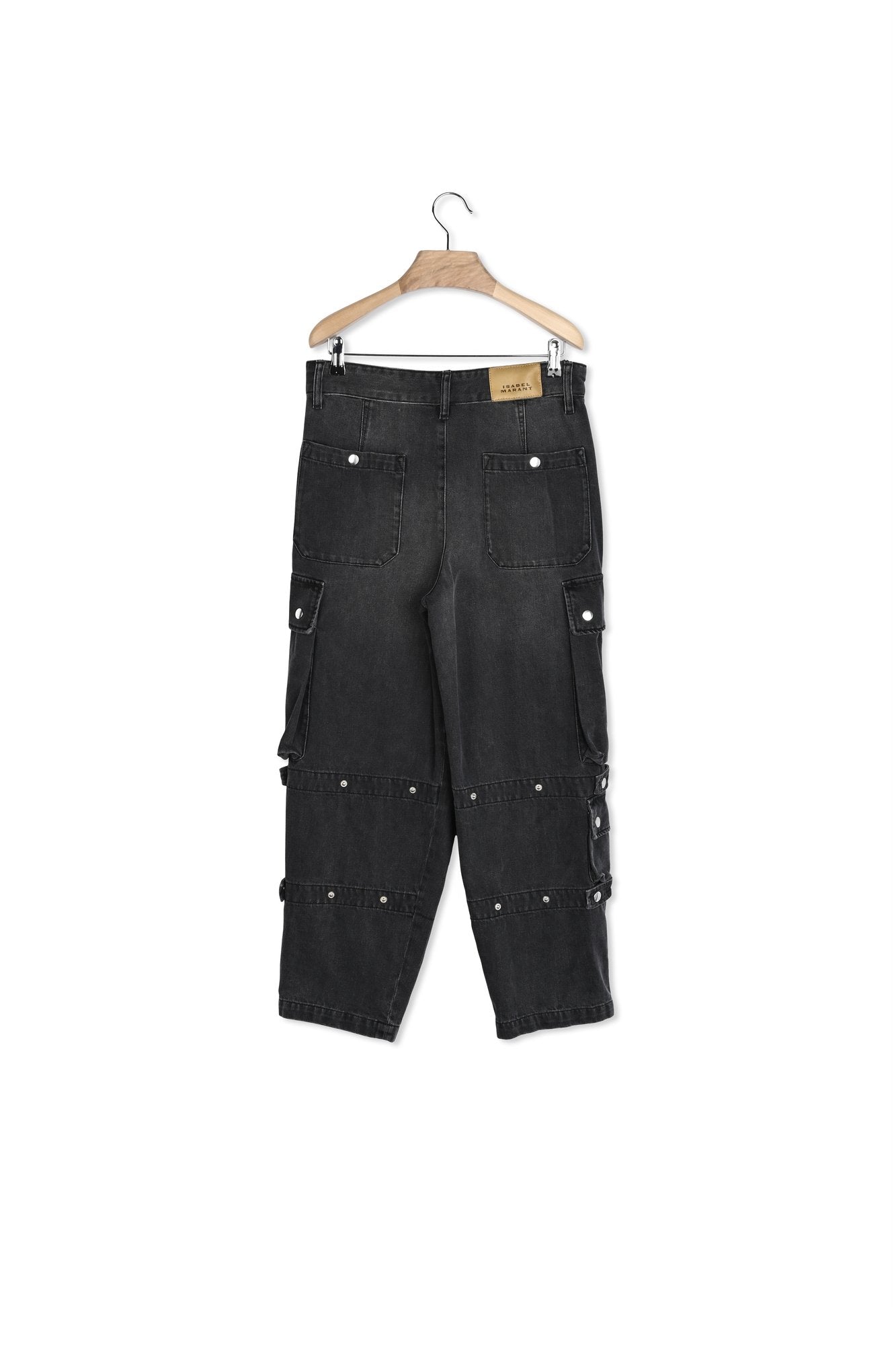 PANTALON EN COTON  ELORE Faume - seconde main