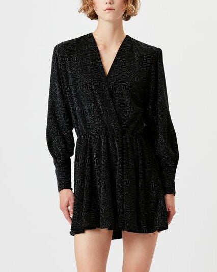 ROBE EN VELOURS ALEXANE Faume - seconde main